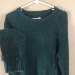 Emerald green sweater
